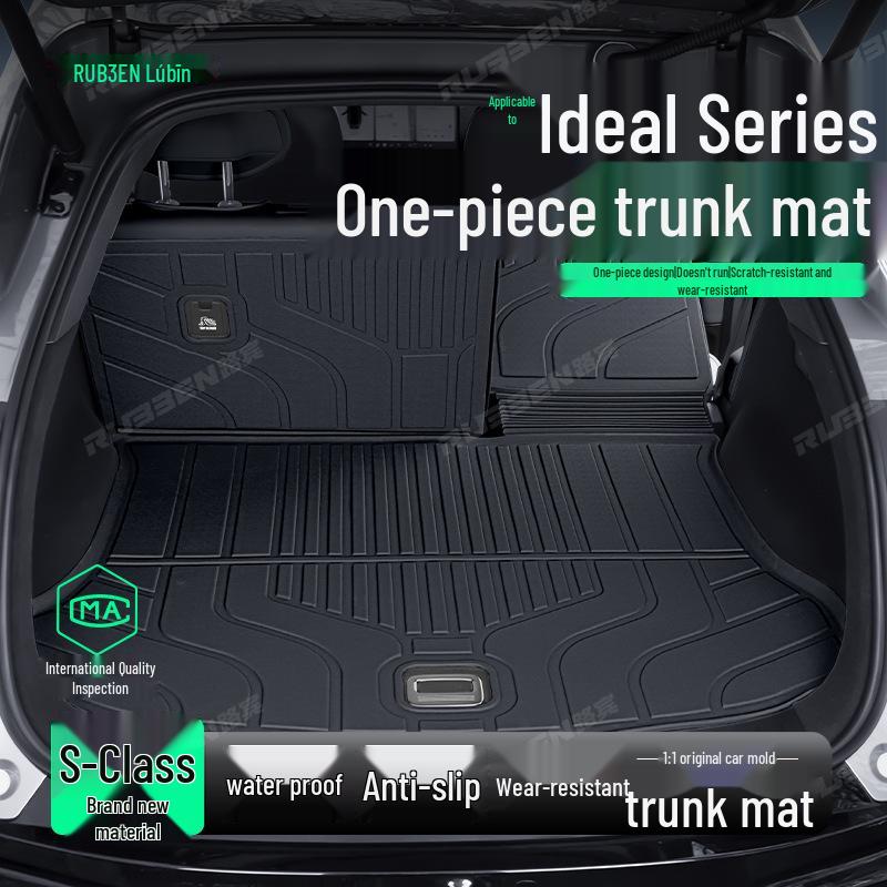 Ideal i6/i8 TPE Trunk Mat: Full Coverage, Anti-Scratch, Wear-Resistant for Integrated Trunk Modification