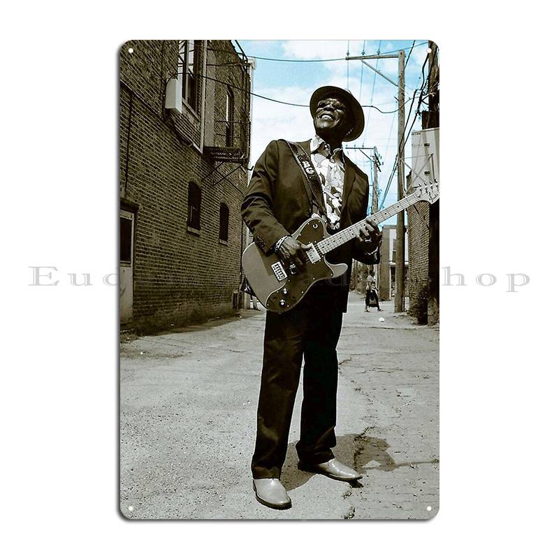 Buddy Guy der Blues Lebender Beweis Metallplakette Poster Kneipe Anpassen Wanddeko Anpassen Blechschild Poster