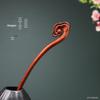 Rosewood Hairpins: Antique-Style Wood Hair Accessories for Hanfu & Qipao