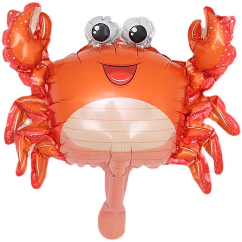 Ocean Animal Balloons, Baby Birthday Party Arrangement, Children'S Birthday Cartoon Living Room Print Special Shape