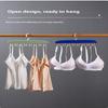 Wavy Clothes Hanger Good Load Bearing Capacity Stay Organized Space Saving Bra Hangers Multifunctional For Student Dormitories