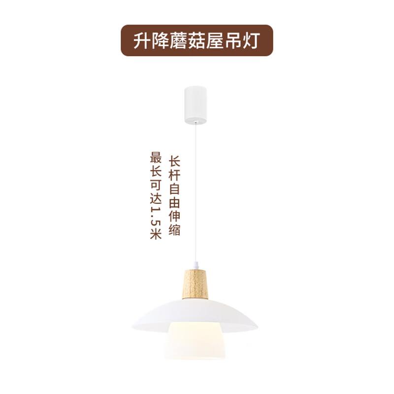 Dream Bubble Wood Style Dining Room Fan Light