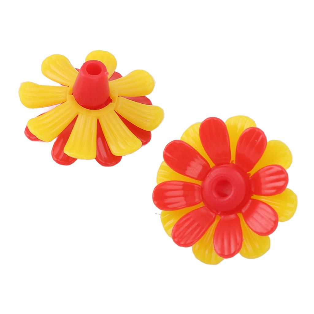 30PCS   Feeders Replacement Flowers Brightly Colored Bird Feeder Feeding Ports Parts Easy to Clean