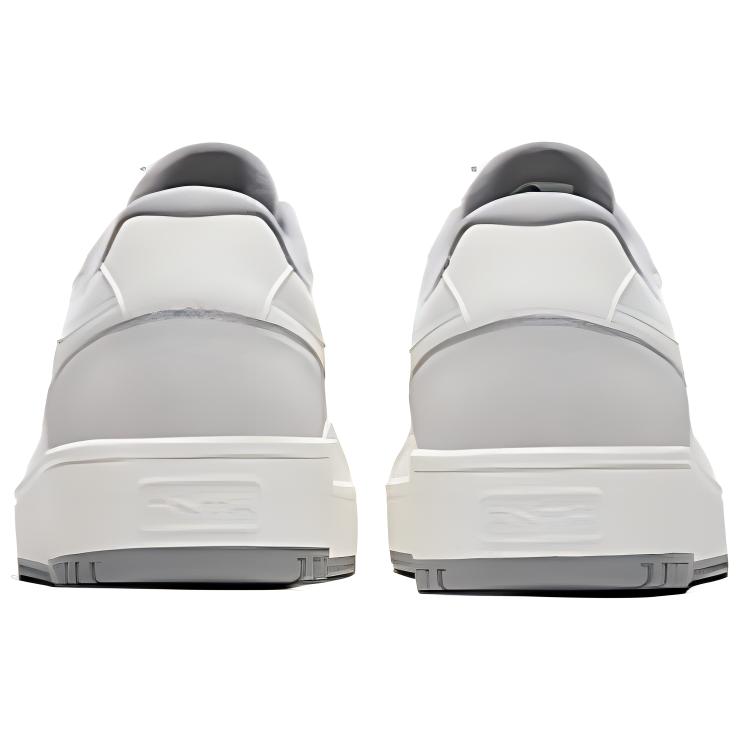 Anta Comfortable Versatile Wear-Resistant Non-Slip Low-Top Skate Shoes Men sneaker White Gray 912448018-1