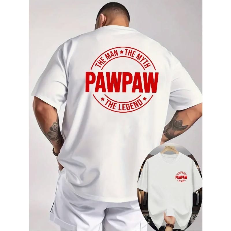 

Европейский размер, Летняя новая мужская повседневная футболка с принтом, с ребристым круглым вырезом и короткими рукавами, Вязаная ткань, Прохладная и удобная, Принт S белый