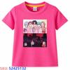 KPop Demon Hunters Children's Cartoon Print T-shirt