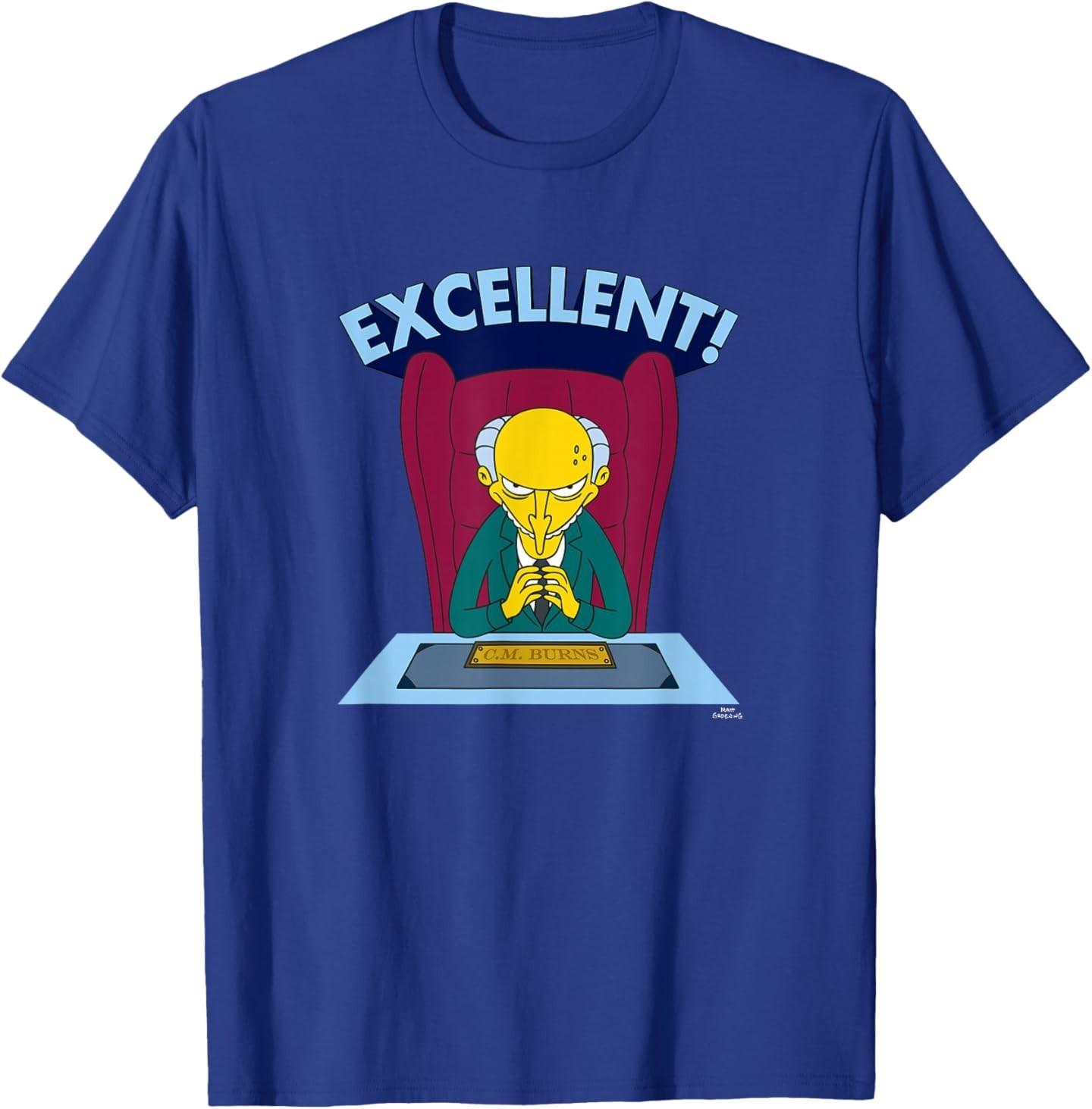 The Simpsons Mr. Burns Excellent T-Shirt S разноцветный
