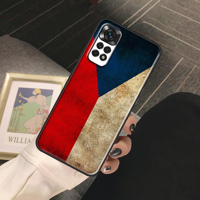 Czech Republic Czech Flag Funda For Xiaomi Redmi Note 14 Pro 9 10 11 12 13 Pro 10S 11S 12S Redmi 13C 10C 12C 14C Case