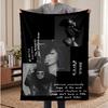 CARDI B Soft Warm Flannel Blankets Comfortable Blanket for Home Decoration Gifting