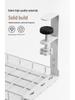 Under-Desk No-Drill Cable & Power Strip Organizer Rack
