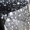 Mesh Witch Hat with Roses Halloween Star Hat Veil Rose Feather Cone Black Costume Headwear for Women Gothic Party Headwear Adult Cosplay Accessory