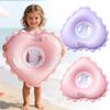 50cm Baby Schwimmring Kleinkind Sit-in Schwimmhilfe Verstellbare Beinöffnungen Aufblasbares Wassersicherheitsgerät für Kleinkinder und Kleine Kinder