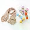 Women Style Windproof Scarf Shawls Wraps Solid Color Cotton Warm Scarves Winter Spring Gift