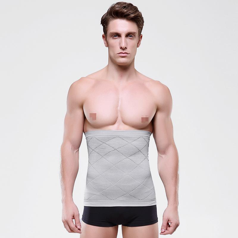 Men's Breathable Beer Belly Control Waist Cincher Corset - NY014