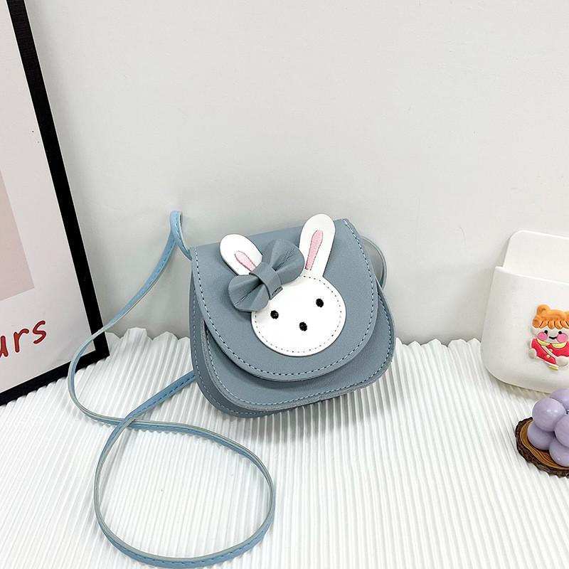 Rabbit Butterfly Knot Pattern Cute Girl Crossbody Bag Child Mini  Bag Accessory