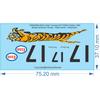 Peter Cunneen #17 ESSO Holden 1960 - Midget/Speedcar Decals - 1/24 - Water Decal - Waterslide, 1/24