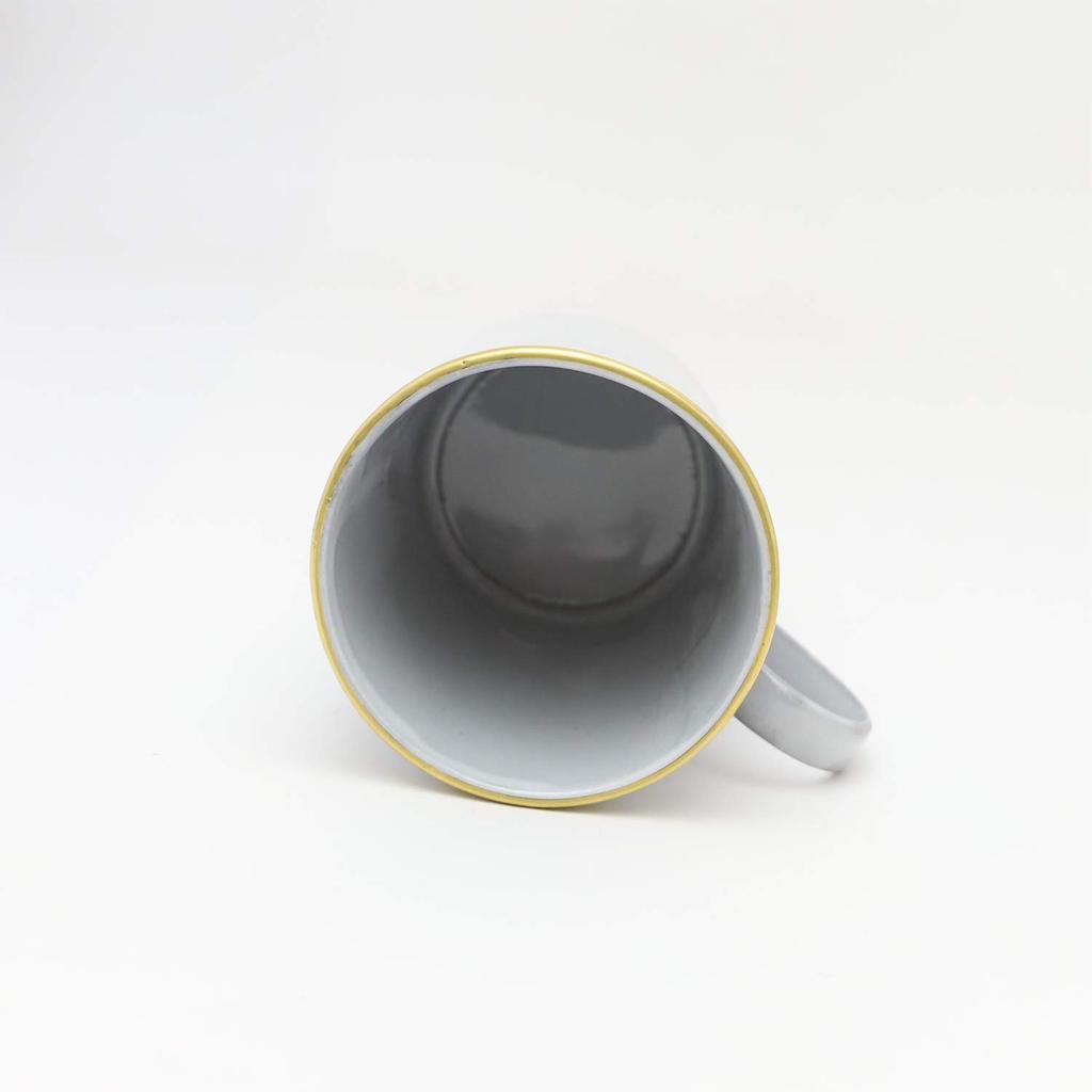 Rikizo Suriru Gold Mug, Diameter 8.5cm X Depth 11.5cm X Height 9.7cm, 320ml, Made In Japan, R-922613