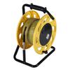 Borehole Water Level Meter 50m Portable Gauge with Steel Tape & Audible Alarm for Water Well Professional Field Monitoring Tool