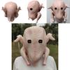 Funny Latex Chicken Mask For Halloween And Party Costumes With Fun