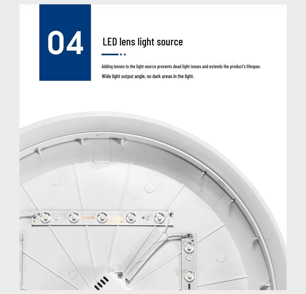 Ultra-Thin Smart LED Ceiling Light - Japanese Standard, 110V, PSE Certified for Bedroom, Living Room, Balcony