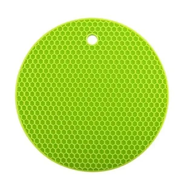 Silicone Beverage Coaster, Honeycomb Placemat for Coffee Cup, Mug, Glass Drink Mat, 1 Piece Set