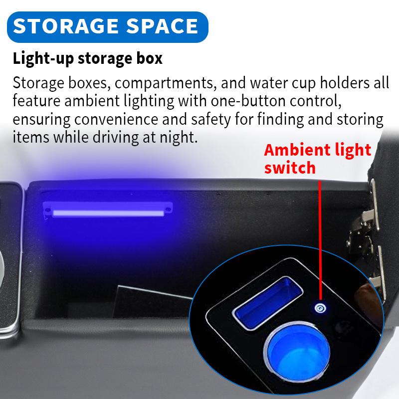 Toyota ROOMY/THOR/TANK/JUSTY Armrest Box 900 Series Console Storage.
