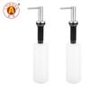 Hot Sale 304 Stainless Steel Sink Soap Dispenser Manufactory Kitchen Liquid Dispenser Broad Bathroom Toilet Directly China