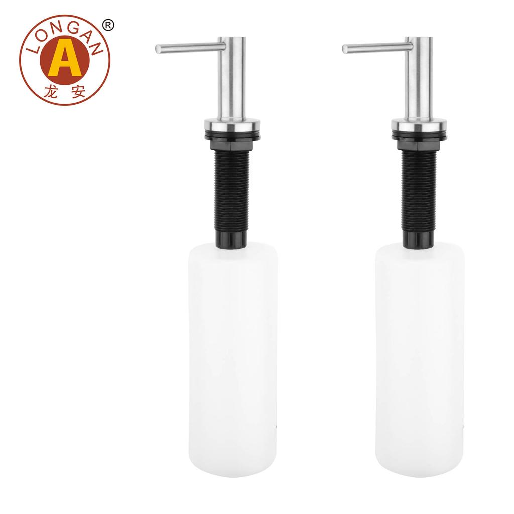 Hot Sale 304 Stainless Steel Sink Soap Dispenser Manufactory Kitchen Liquid Dispenser Broad Bathroom Toilet Directly China