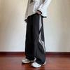 American paratrooper shock pants men's contrasting overalls loose and breathable casual versatile comfortable mopping wide-leg pants