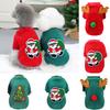 Long-lasting Dog Fleece Clothes Christmas Series Pattern Lovely Thickened Puppy T-shirt Clothes
