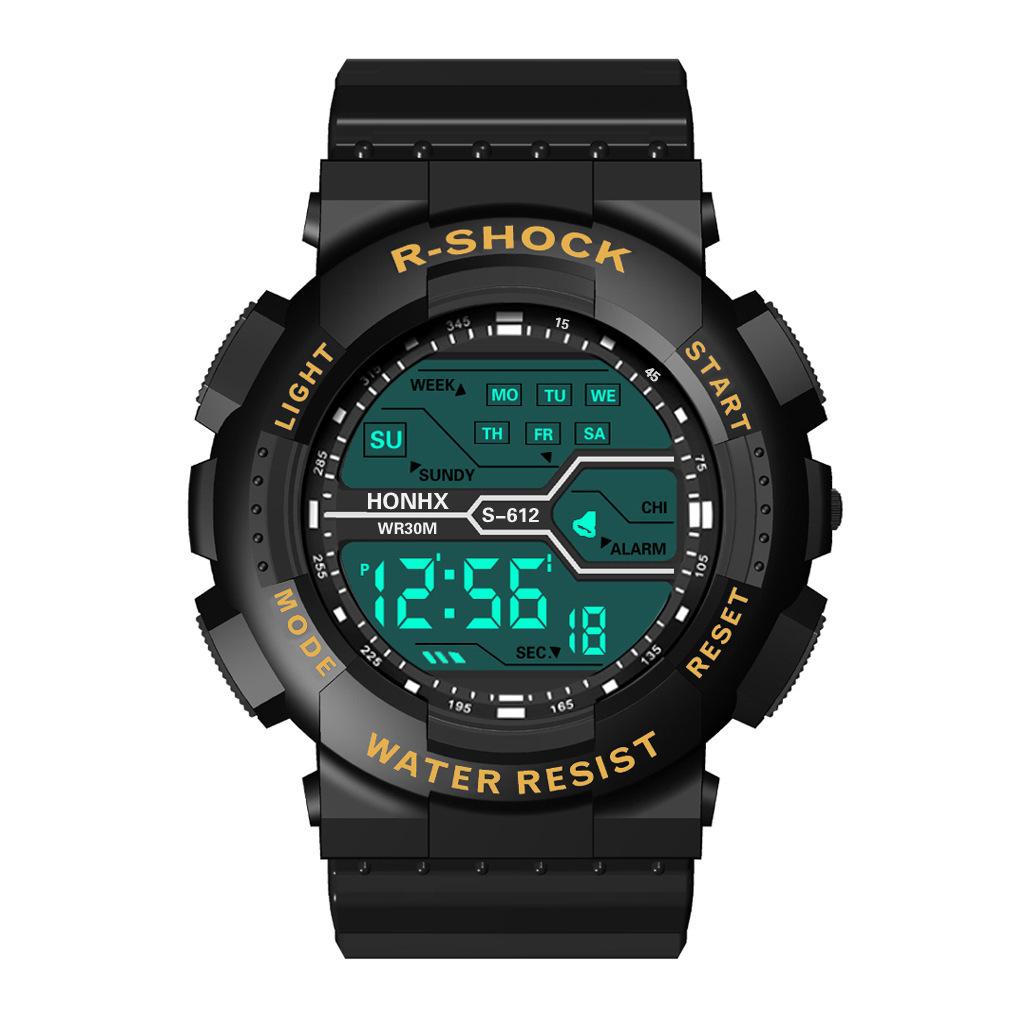 Sports Digital Electronic Watch 55mm Large Dial Sport Watch Outdoor Multifunction Watches Clock for Men Teen Student