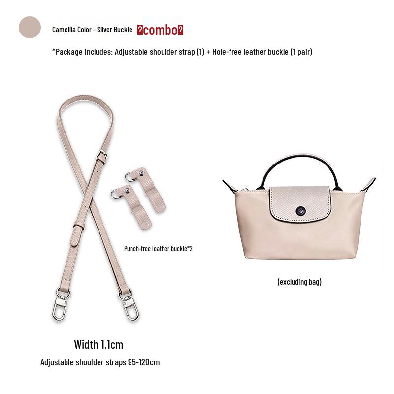Ingegnosa Borsa Mini Longxiang Fatta a Mano Cinghia a Spalla Regolabile Sostitutiva