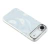 For iPhone 17 Air Case IMD Design Shockproof Hybrid Phone Cover with Glass Lens Film