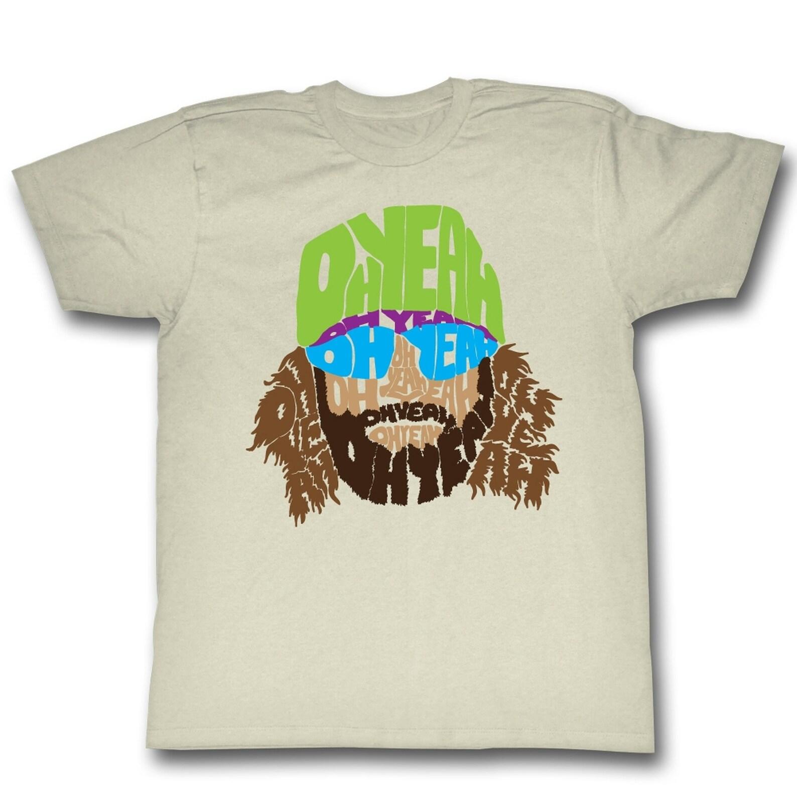 Macho Man Ohyeahohyeahohyeah Natural Adult T-Shirt 4XL