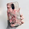 Hülle Für LG K8 2017/LG K8 2018/LG K9 2018 Weiches Silikon Schwarzes Gehäuse Für LG K10 2016/LG K10 2017 Hülle Niedliche Blume Cartoon Hülle