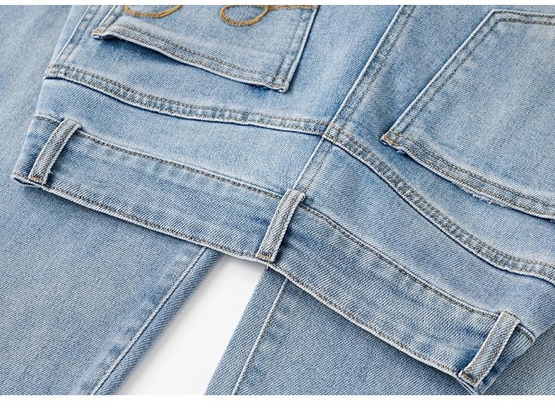 Women's Spring 2026 High-Waisted Tencel Wide-Leg Scissor-Cut Jeans - Slimming, Loose-Fit Pants