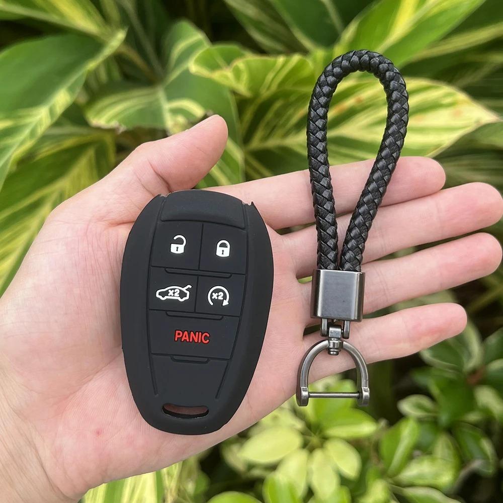 Rubber Car Key Fob Cover Silicone Protector Case Shell Holder for Alfa Romeo Stelvio Giulia Keyless Remote Key Chain Accessories
