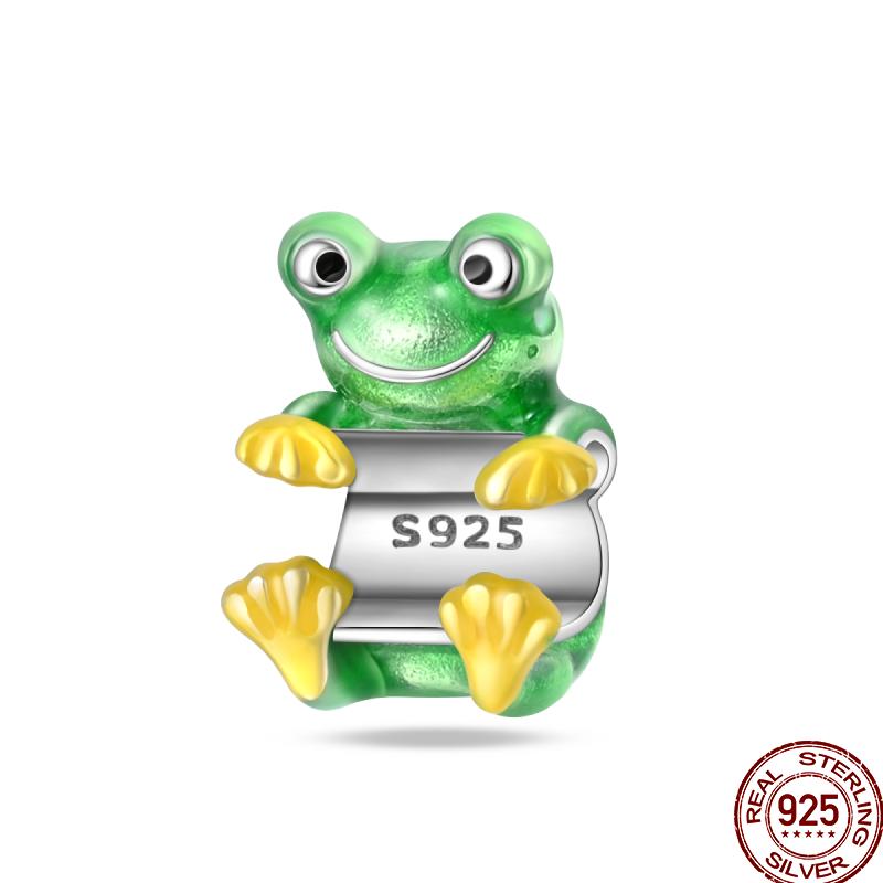 Copper Pet Animal Series Puppy And Kitten Cute Pet Lovely Charm Beads Suitable For 3Mm Original Bracelet Diy