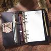 New Multifunctional Loose-leaf Leather Hand Ledger Travel Notebook Zipper Retro A5 Notepad Binder Diary