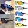 Driver Goggles 5pcs Fashion Oversized Rectangle Outdoor Sunglasses Women Large Frame Design Sun Glasses Simple Cycling Eyewear