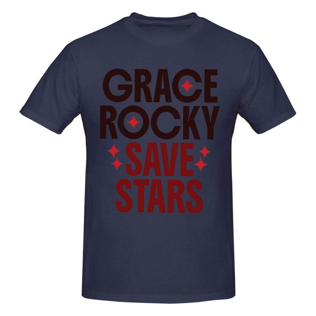 Unisex Projekt Hail Mary Grace Rettet Sterne Tolles T-Shirt Vintage Baumwolle Rundhals-T-Shirts