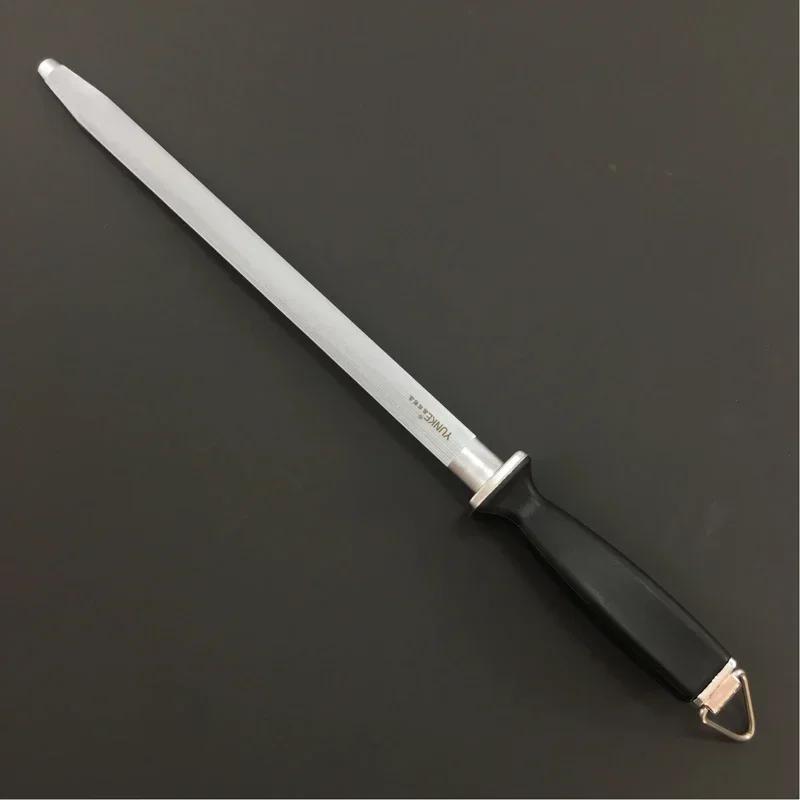 TAIDEA 12 Inch Knife Sharpening Rod Musats Ceramic Professional Kitchen Knives Carbon Steel Sharpen Marching Sharpening Steel