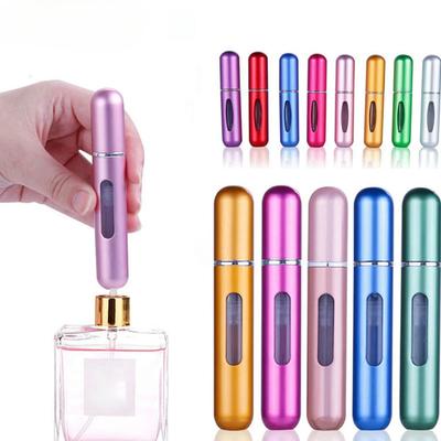 5ML Mini Bottle Refillable Perfume Spray With Spray Scent Pump Empty Cosmetic Containers Portable Atomizer Bottle