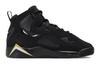 Jordan True Flight Antideslizantes Resistentes a la Abrasión de Caña Alta Zapatillas de Baloncesto para Niños Negro Adolescentes 343795-017