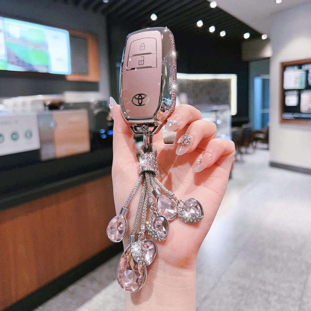 Key Cover for Toyota: Camry, Corolla, RAV4, Fengfan, Highlander, Asia Dragon, Velanda - Women's Edition