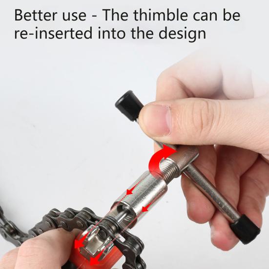Bicycle Chain Cutter Ergonomic Design Anti-Slip Handle High Carbon Steel High Strength Chain