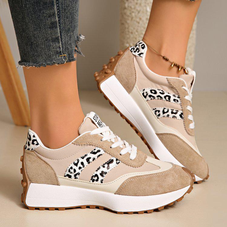 2025 Women's Plus Size Slim Waist Dad Sneakers - Thick Sole Casual Sports Shoes for Spring/Summer