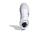 adidas Neo Hoops 2.0 Mid K Abrasion Resistant Breathable Mid Top Vintage Basketball Shoes White Kids' FW9121