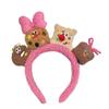 Cartoon Puppy/Biscuit Hair Hoop Christmas Teens Cosplay Headband Multiple Color