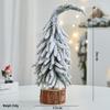Mini Potted Christmas Tree with Snow - Perfect for Desktops, Hotels, Malls, and Window Displays